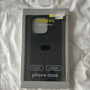 Heyday Black Phone case Artist Series IPhone 15‎ Pro Max